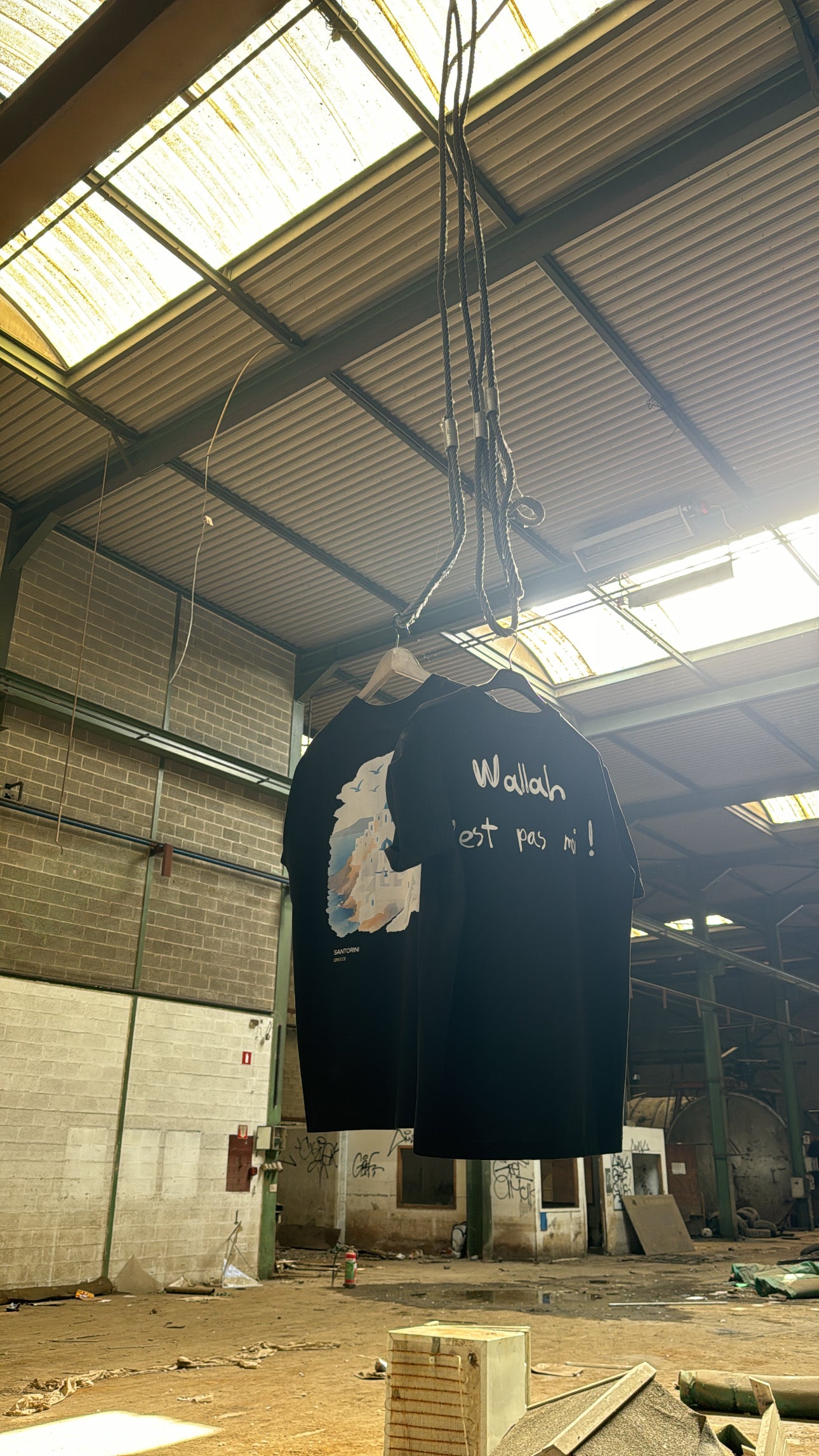 T-shirt Street Black