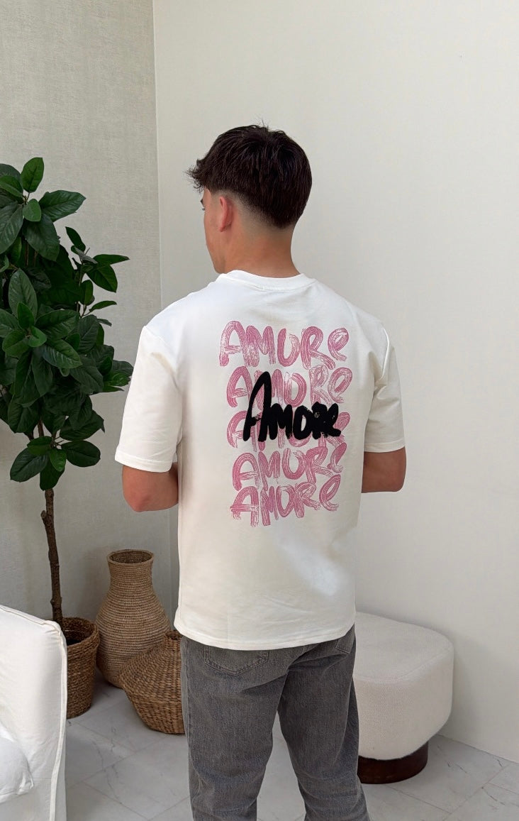 T-shirt AMORE Blanc