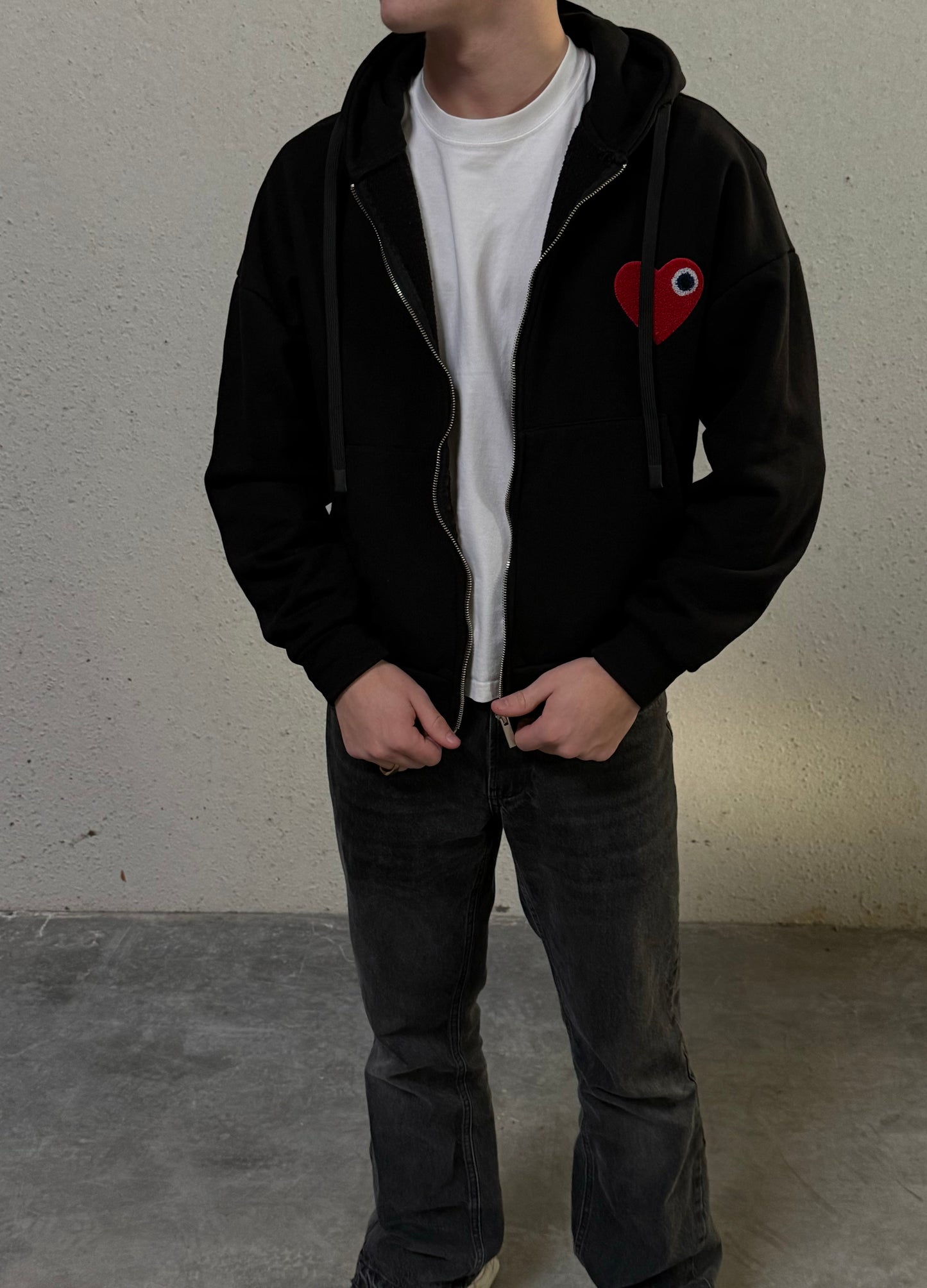Gilet Black Heart