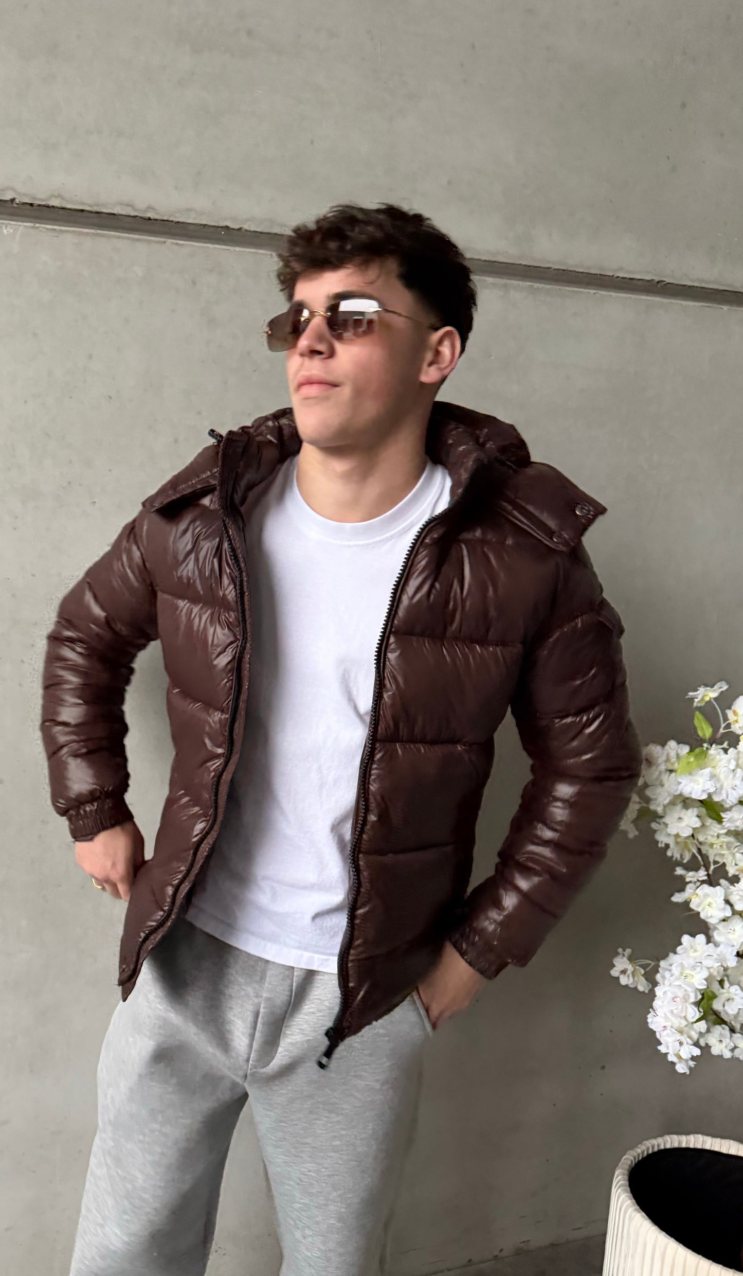 Veste Alex chocolat