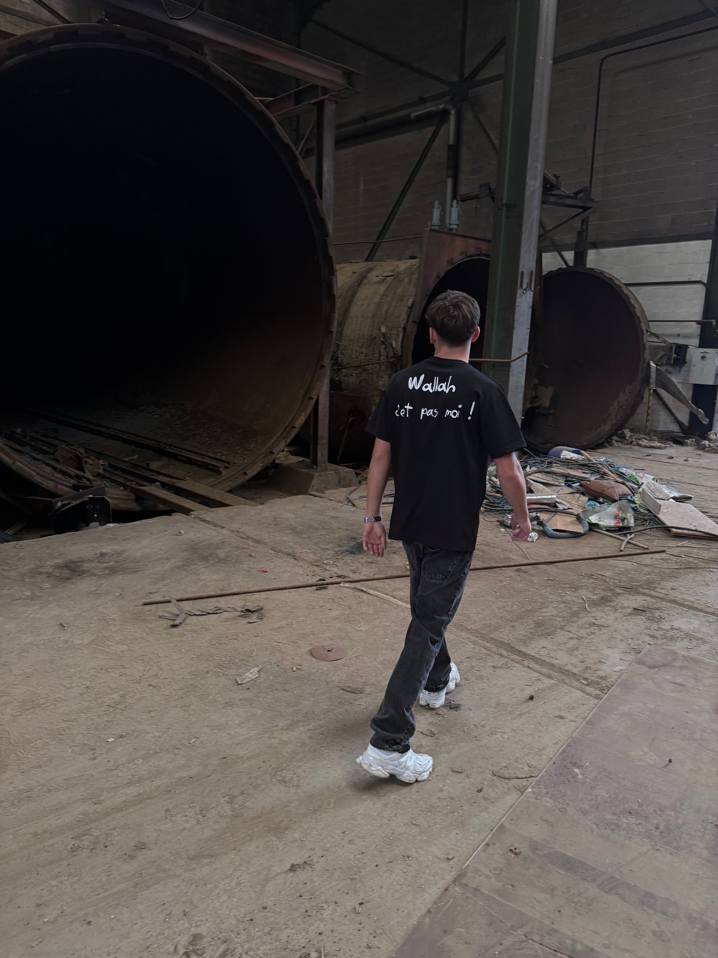 T-shirt Street Black