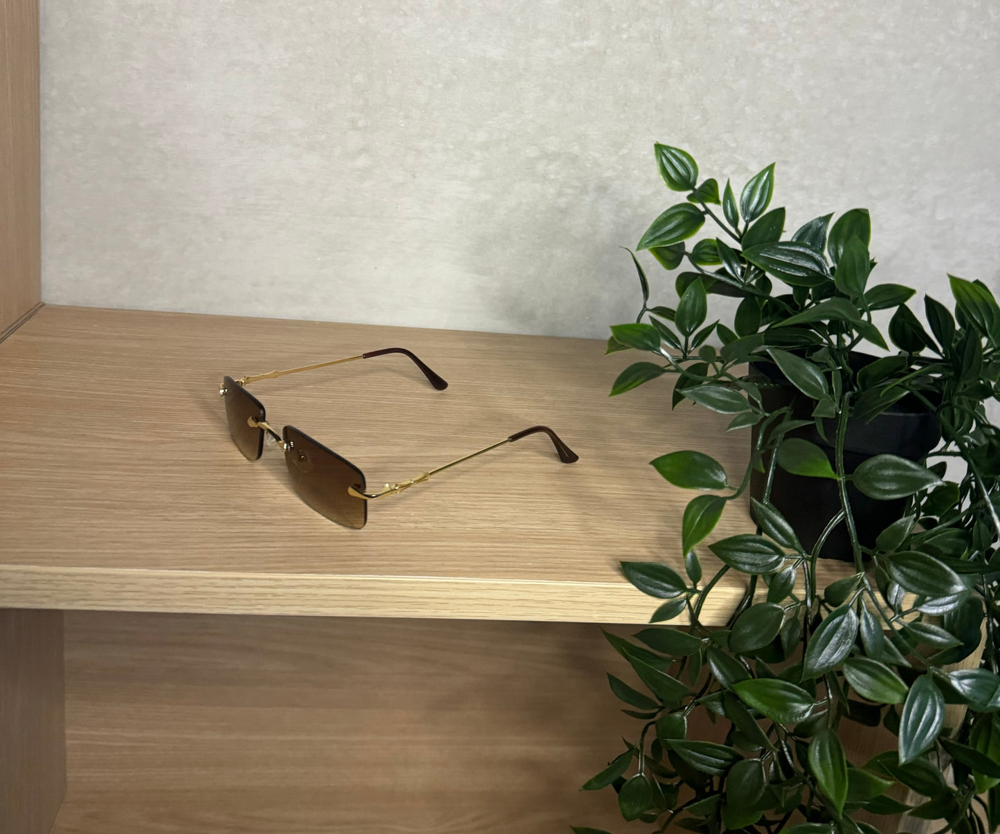 Lunette carvy doré