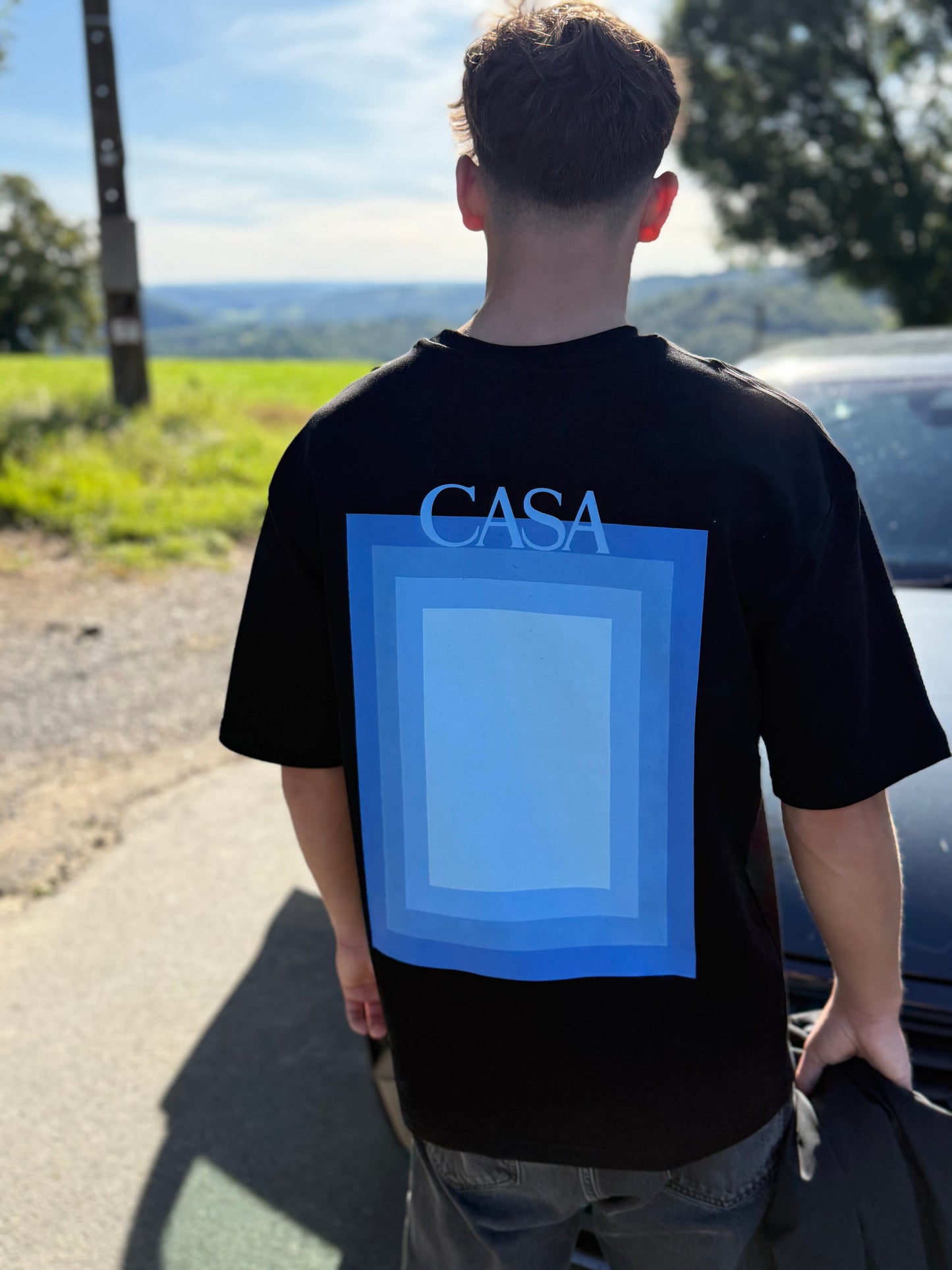 T-shirt Casa Blue