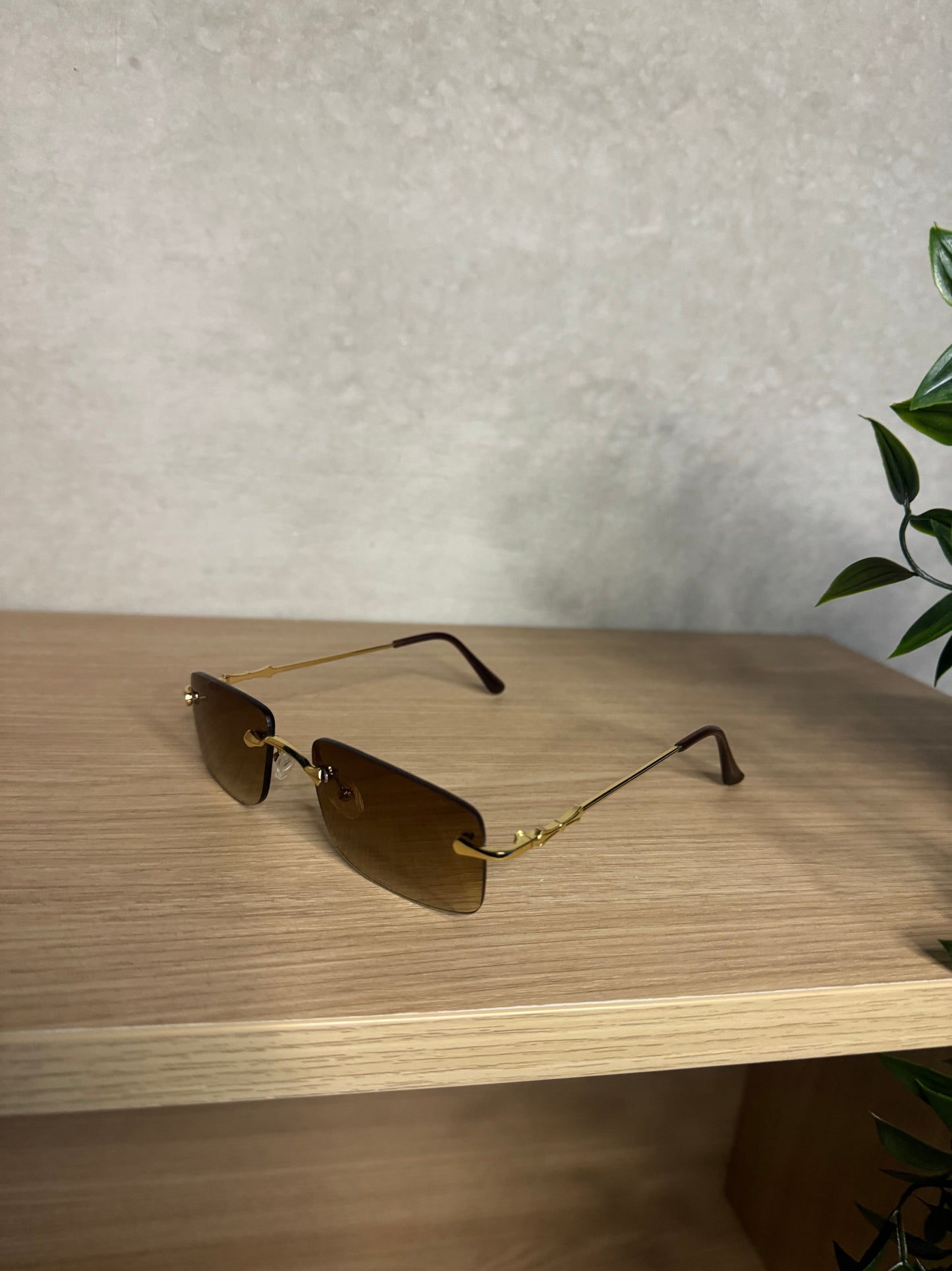 Lunette carvy doré