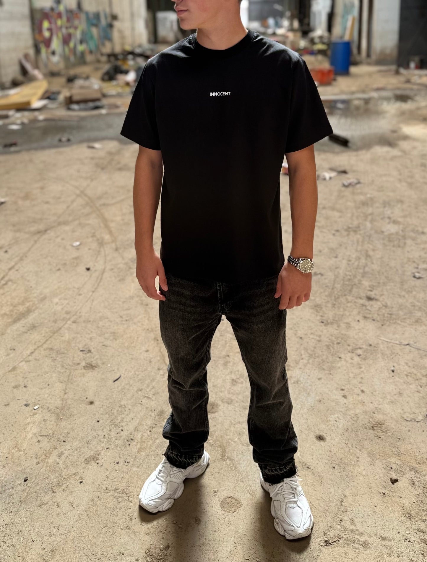 T-shirt Street Black