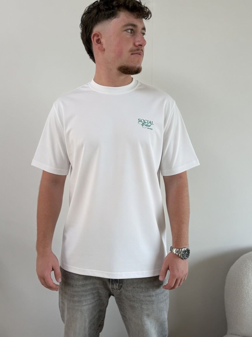 T-shirt SOCIAL CLUB blanc