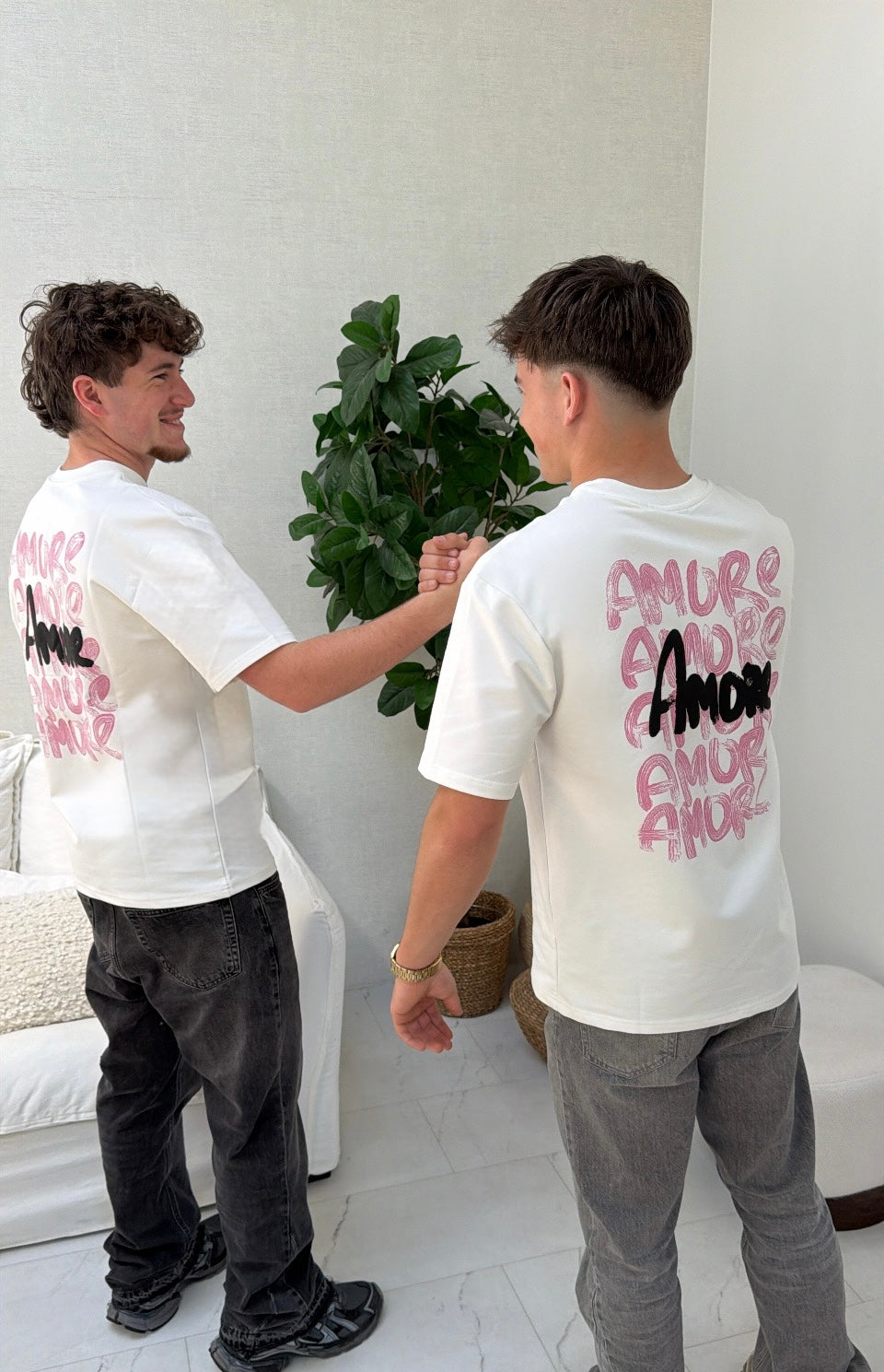 T-shirt AMORE Blanc