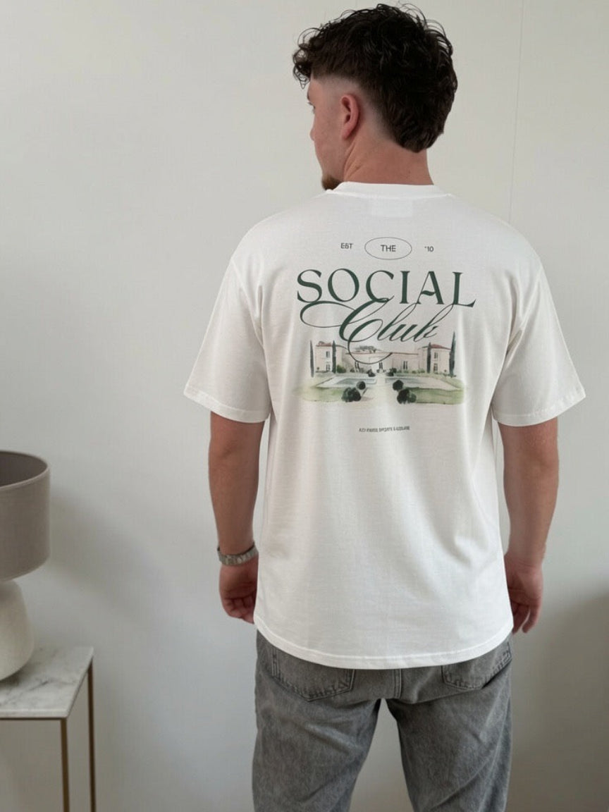 T-shirt SOCIAL CLUB blanc