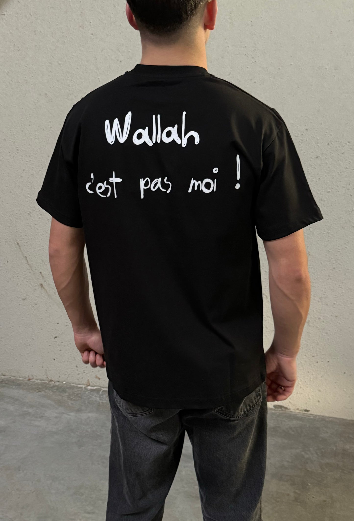 T-shirt Street Black
