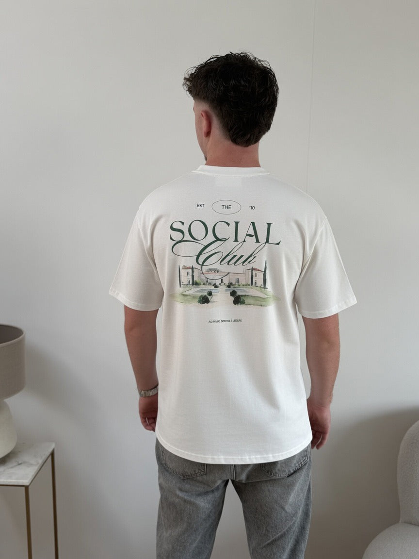 T-shirt SOCIAL CLUB blanc