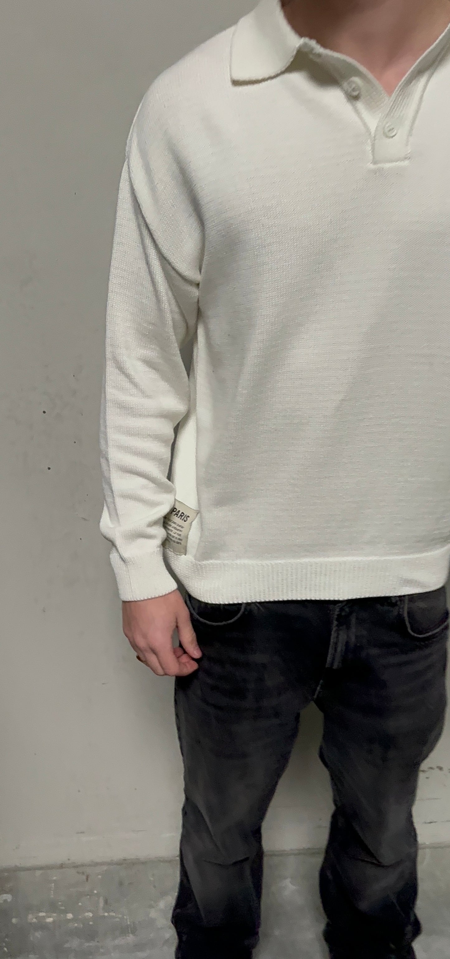 Pull RICHES blanc