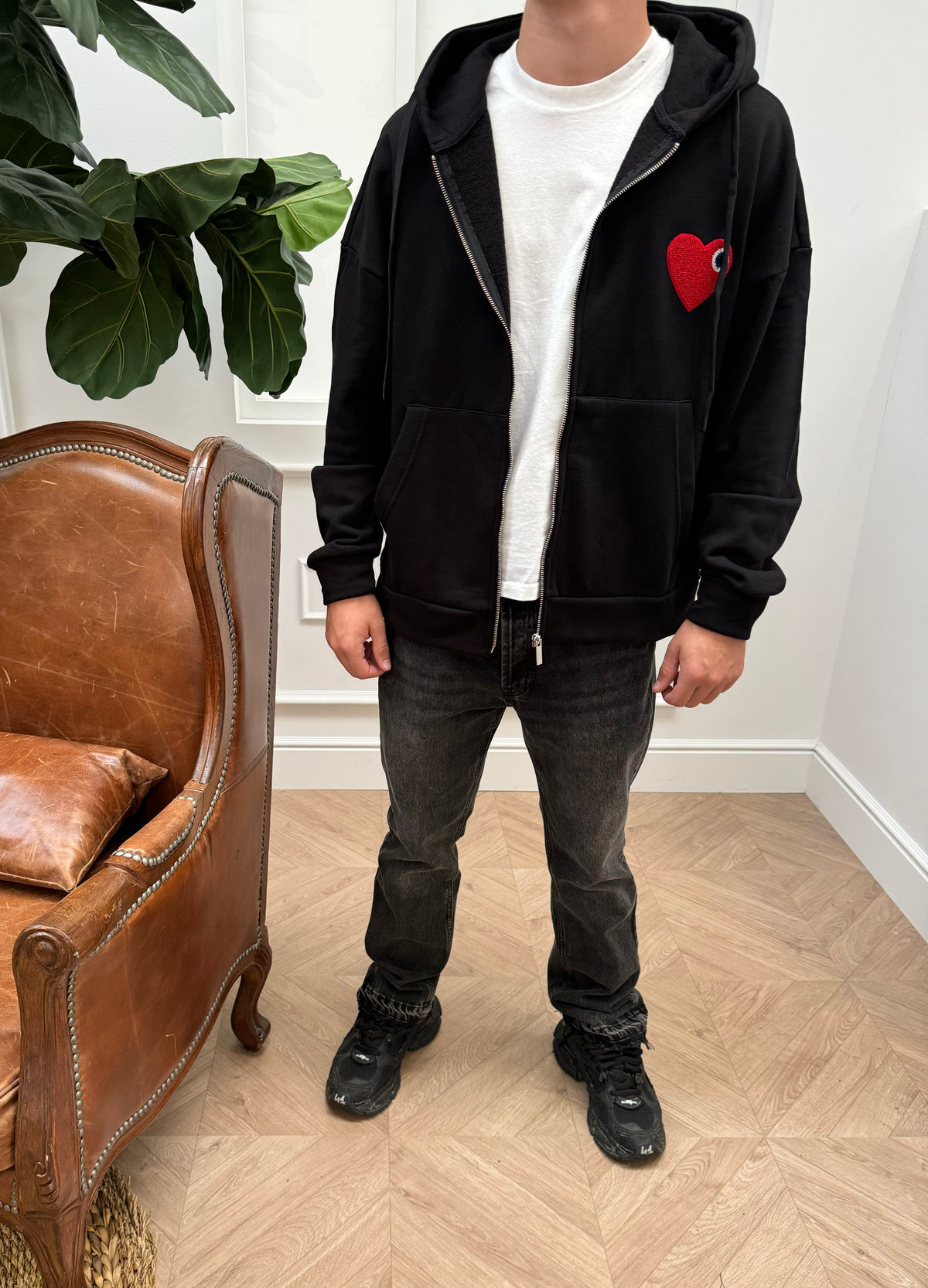 Jeans noir flare