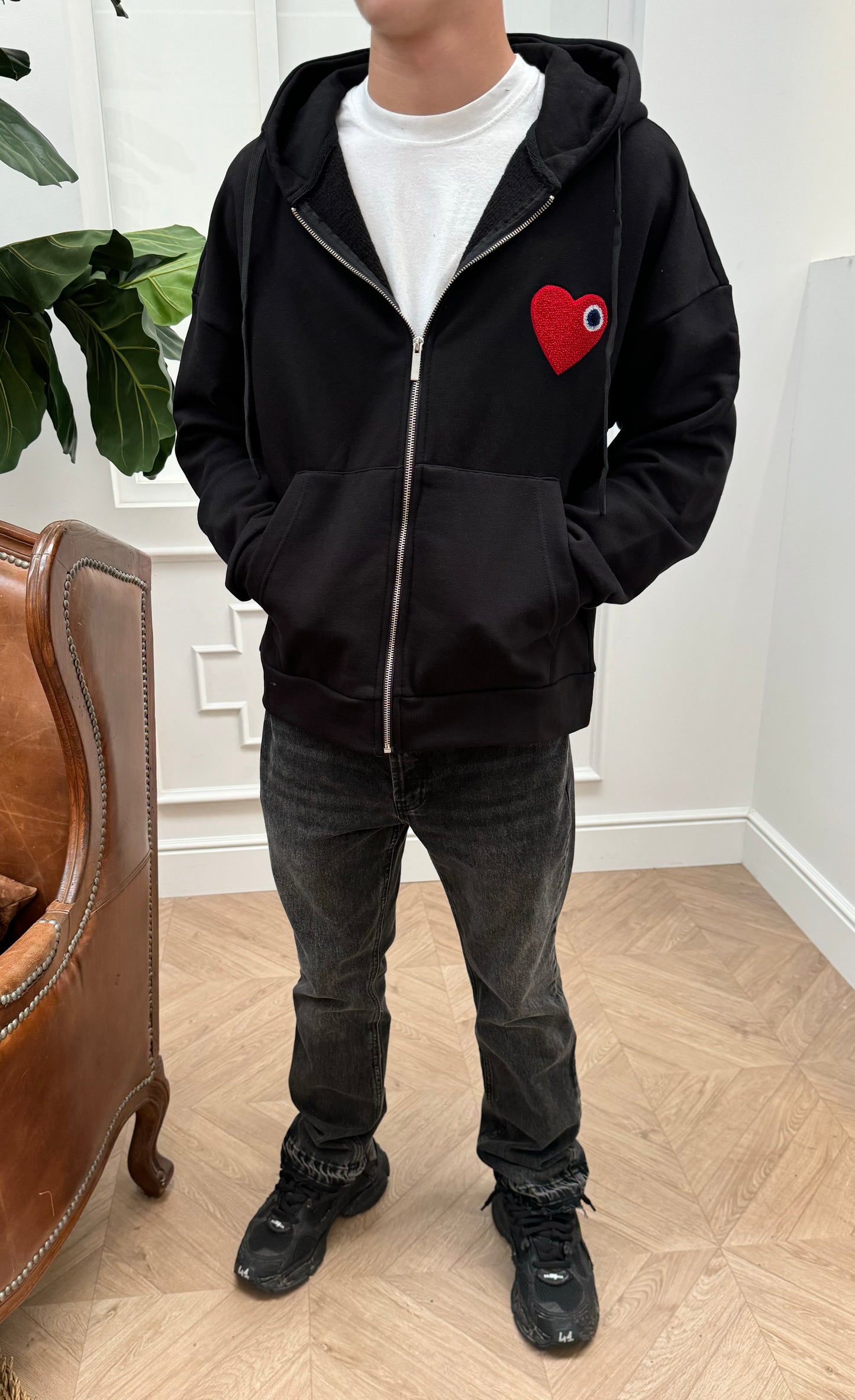 Gilet Black Heart