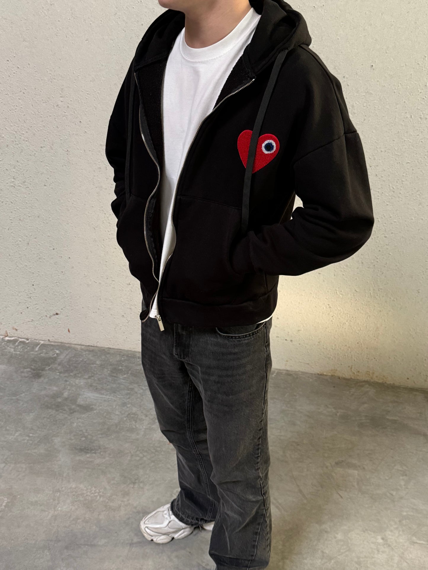 Gilet Black Heart