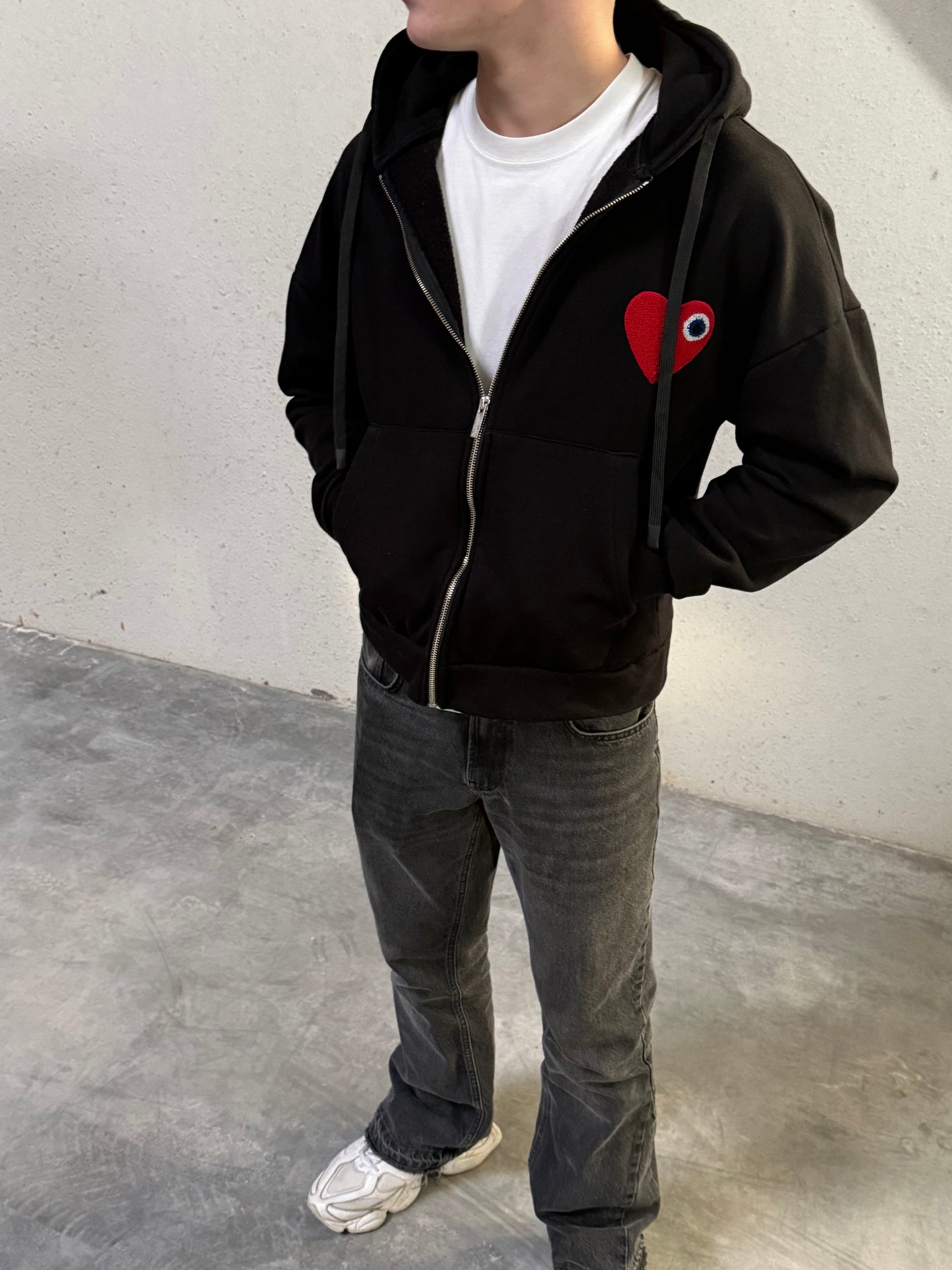 Gilet Black Heart