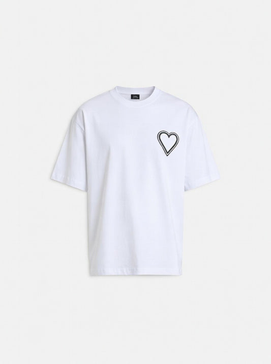 T-Shirt Monochrome Heart.