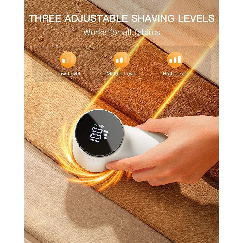 CleanFabric™ – Rasoir Anti-Bouloches pour Vêtements