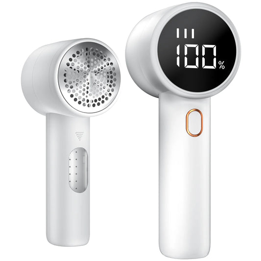 Rasoir Anti‑Peluches Électrique Rechargeable avec Écran LED