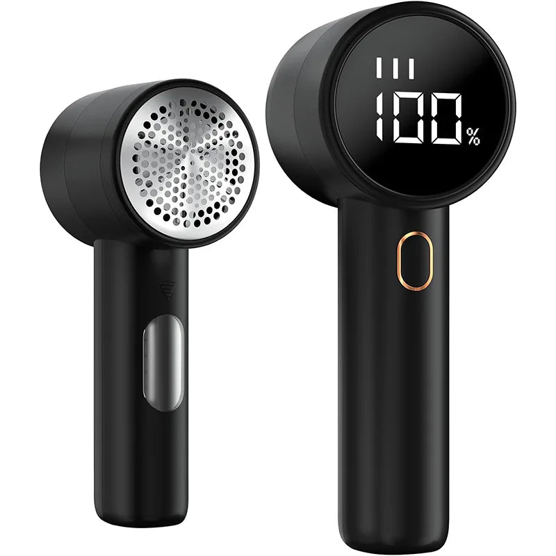 Rasoir Anti‑Peluches Électrique Rechargeable avec Écran LED
