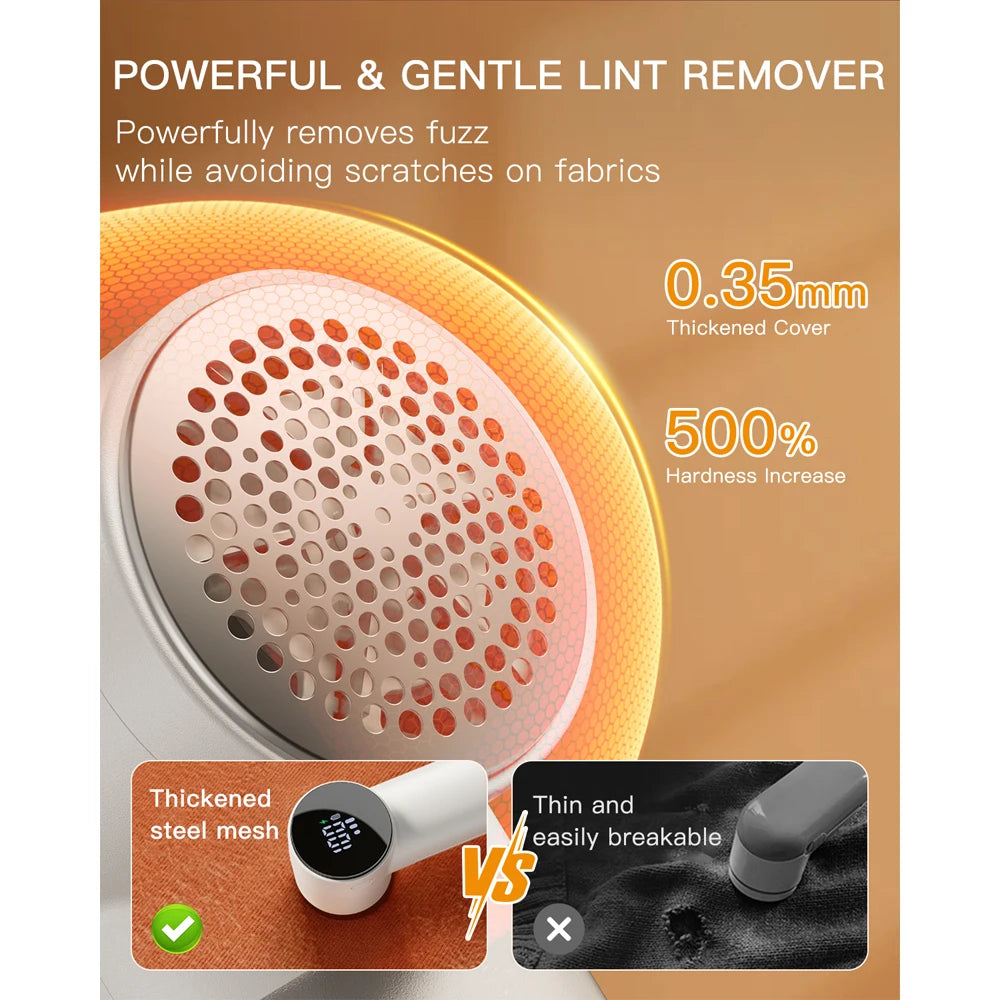 CleanFabric™ – Rasoir Anti-Bouloches pour Vêtements
